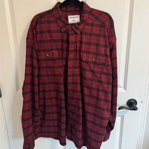 poncho Outdoors men’s bufffalo check flannel button down
